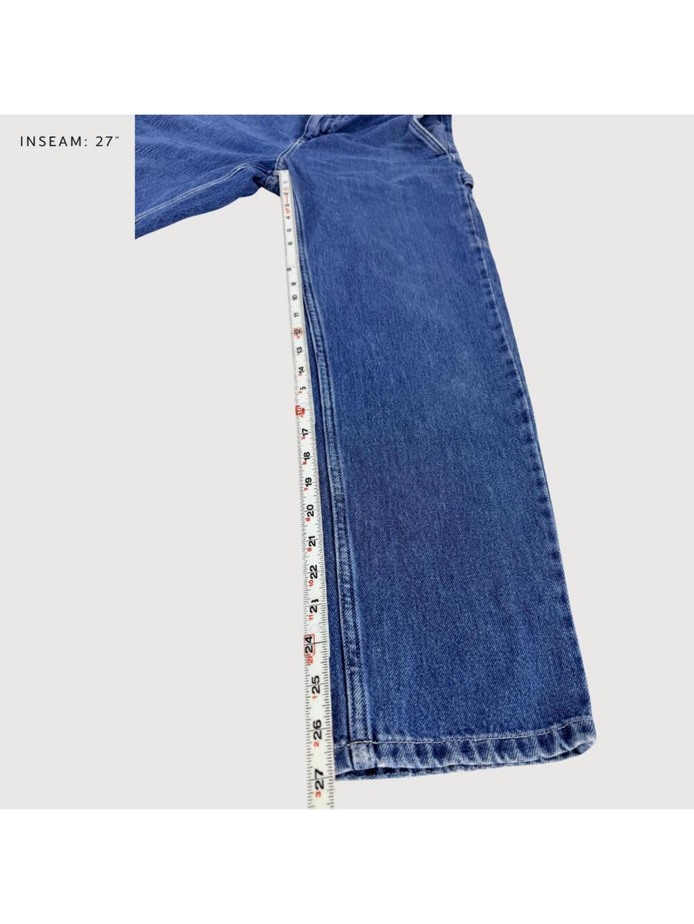 Carhartt WIP Pierce Boyfriend Carpenter Jeans 26 - Picture 6 of 9